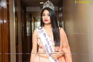 Mrs India Telangana Pre-Audition Press Meet