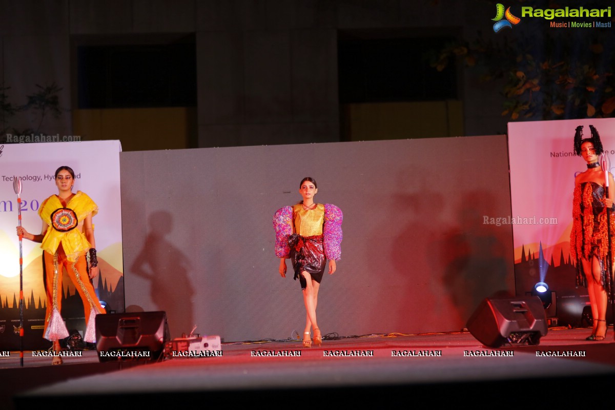 NIFT Hyderabad Spectrum 2019 Fashion Show - Art To Wear