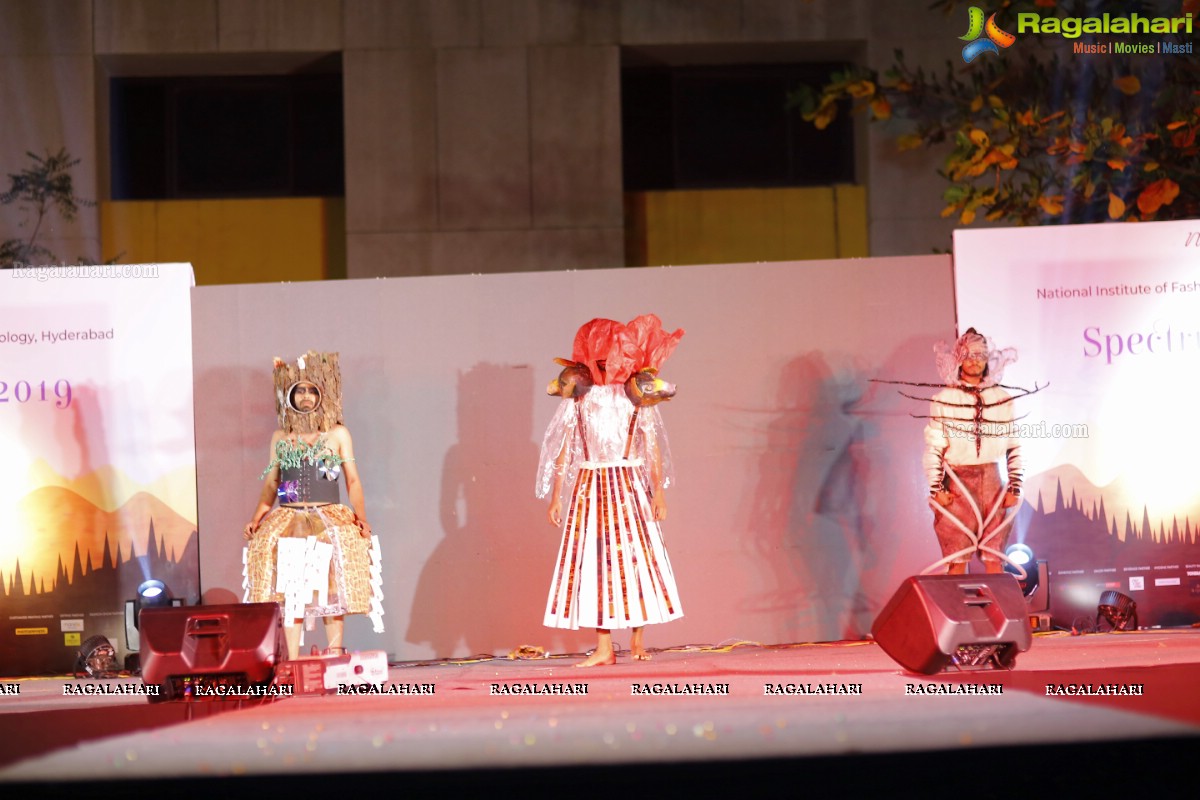 NIFT Hyderabad Spectrum 2019 Fashion Show - Art To Wear