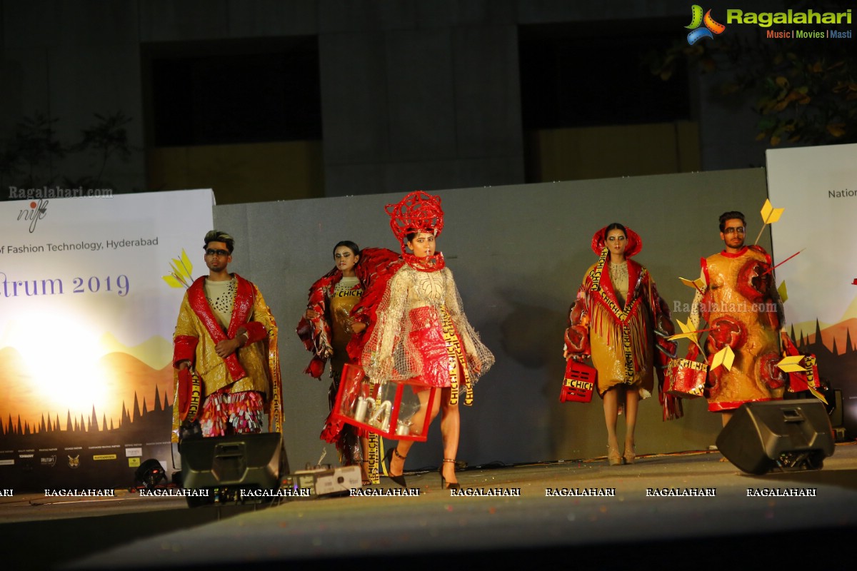 NIFT Hyderabad Spectrum 2019 Fashion Show - Art To Wear