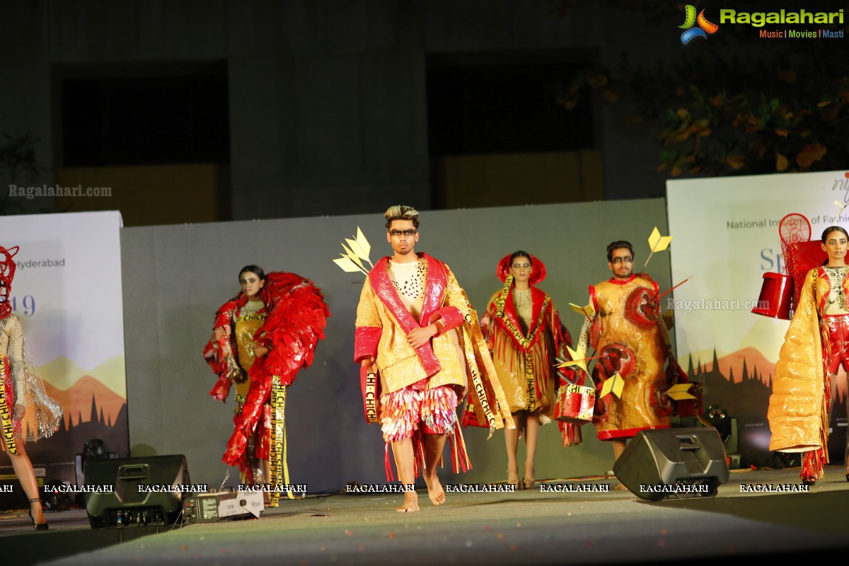 NIFT Hyderabad Spectrum 2019 Fashion Show - Art To Wear