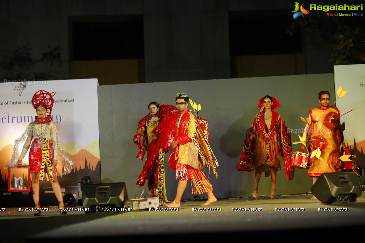 NIFT Hyderabad Spectrum 2019 Fashion Show - Art To Wear