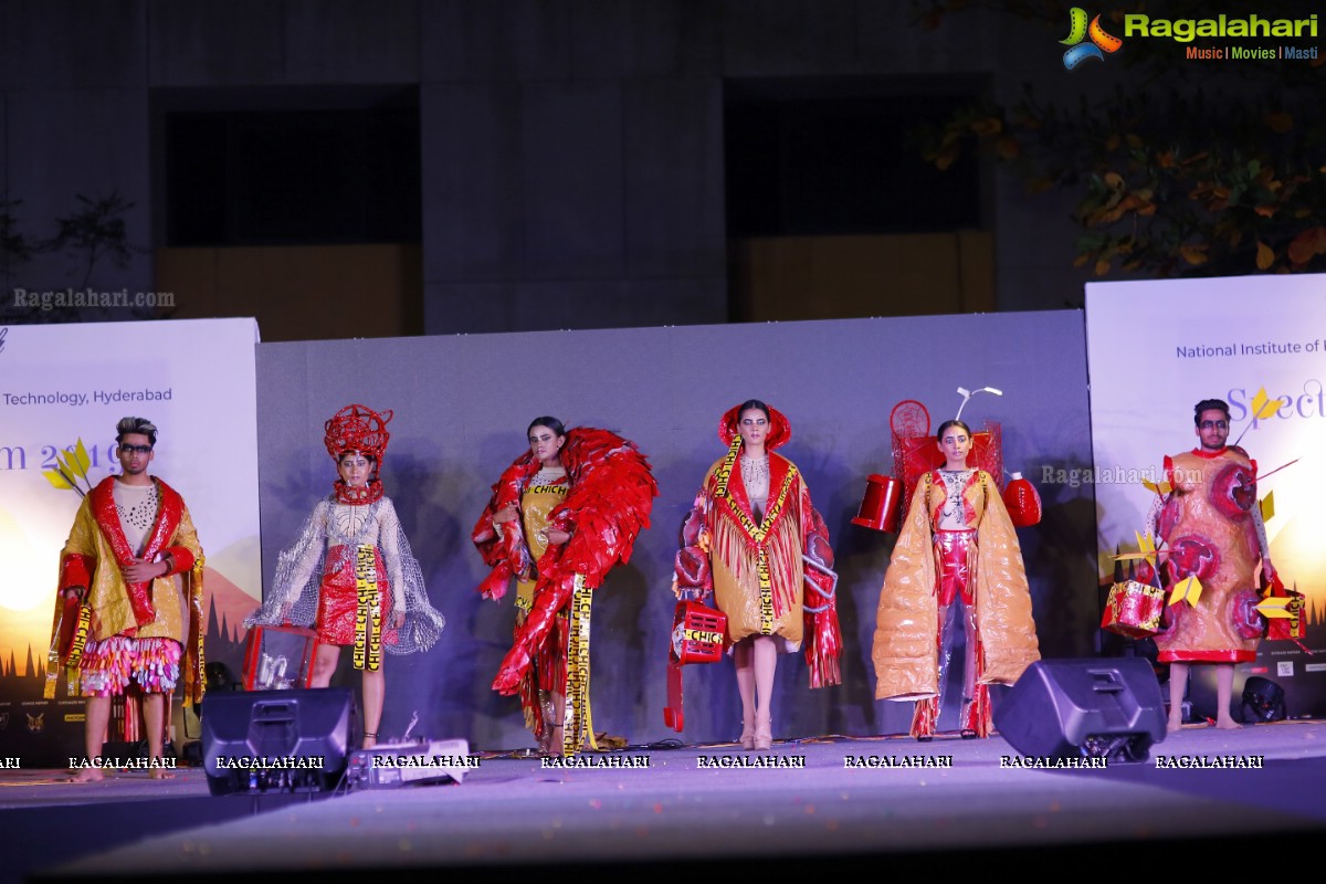 NIFT Hyderabad Spectrum 2019 Fashion Show - Art To Wear