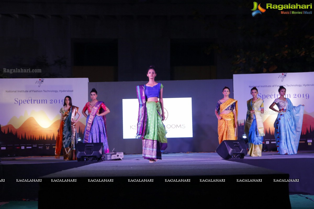 NIFT Hyderabad Spectrum 2019 Fashion Show - Art To Wear