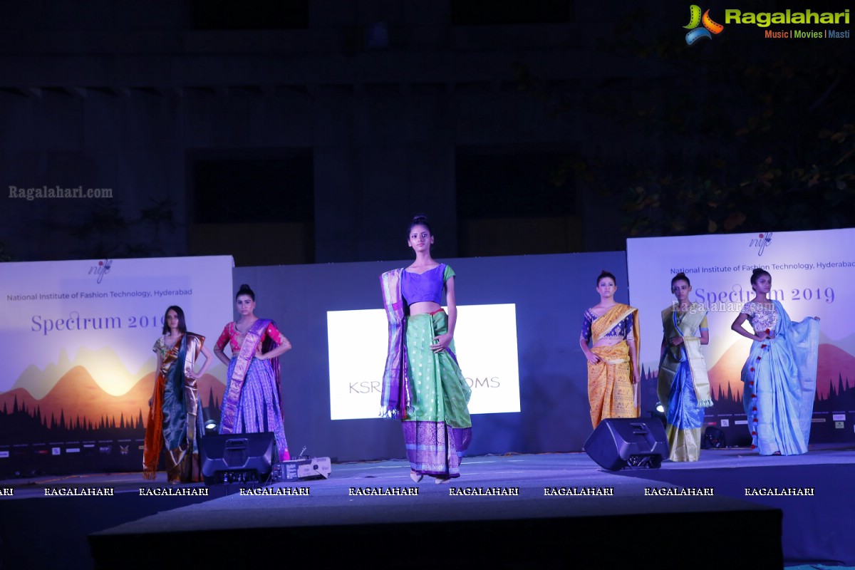 NIFT Hyderabad Spectrum 2019 Fashion Show - Art To Wear