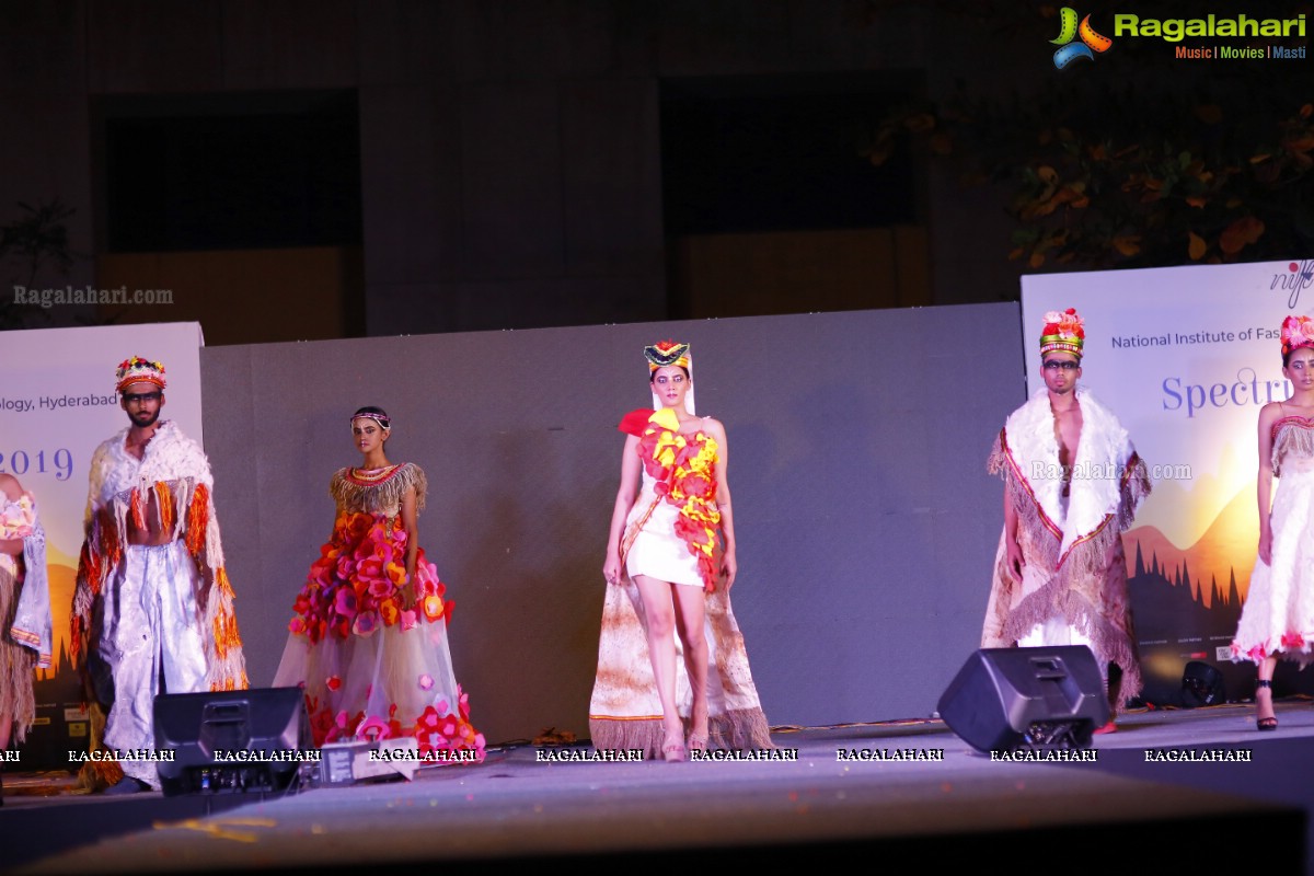 NIFT Hyderabad Spectrum 2019 Fashion Show - Art To Wear