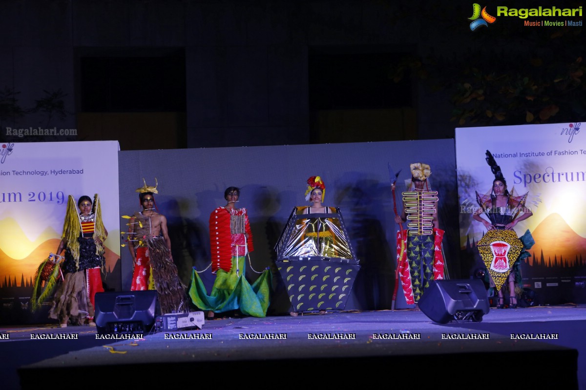 NIFT Hyderabad Spectrum 2019 Fashion Show - Art To Wear