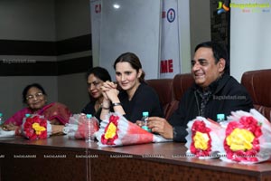 Ms Sania Mirza Inaugurates Tennis Court at OMC