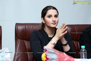 Ms Sania Mirza Inaugurates Tennis Court at OMC