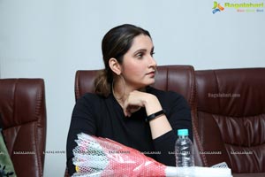 Ms Sania Mirza Inaugurates Tennis Court at OMC