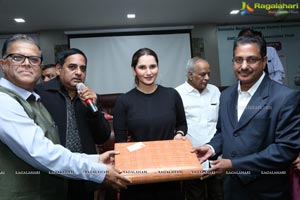 Ms Sania Mirza Inaugurates Tennis Court at OMC