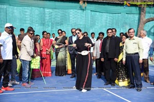 Ms Sania Mirza Inaugurates Tennis Court at OMC