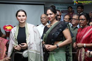 Ms Sania Mirza Inaugurates Tennis Court at OMC