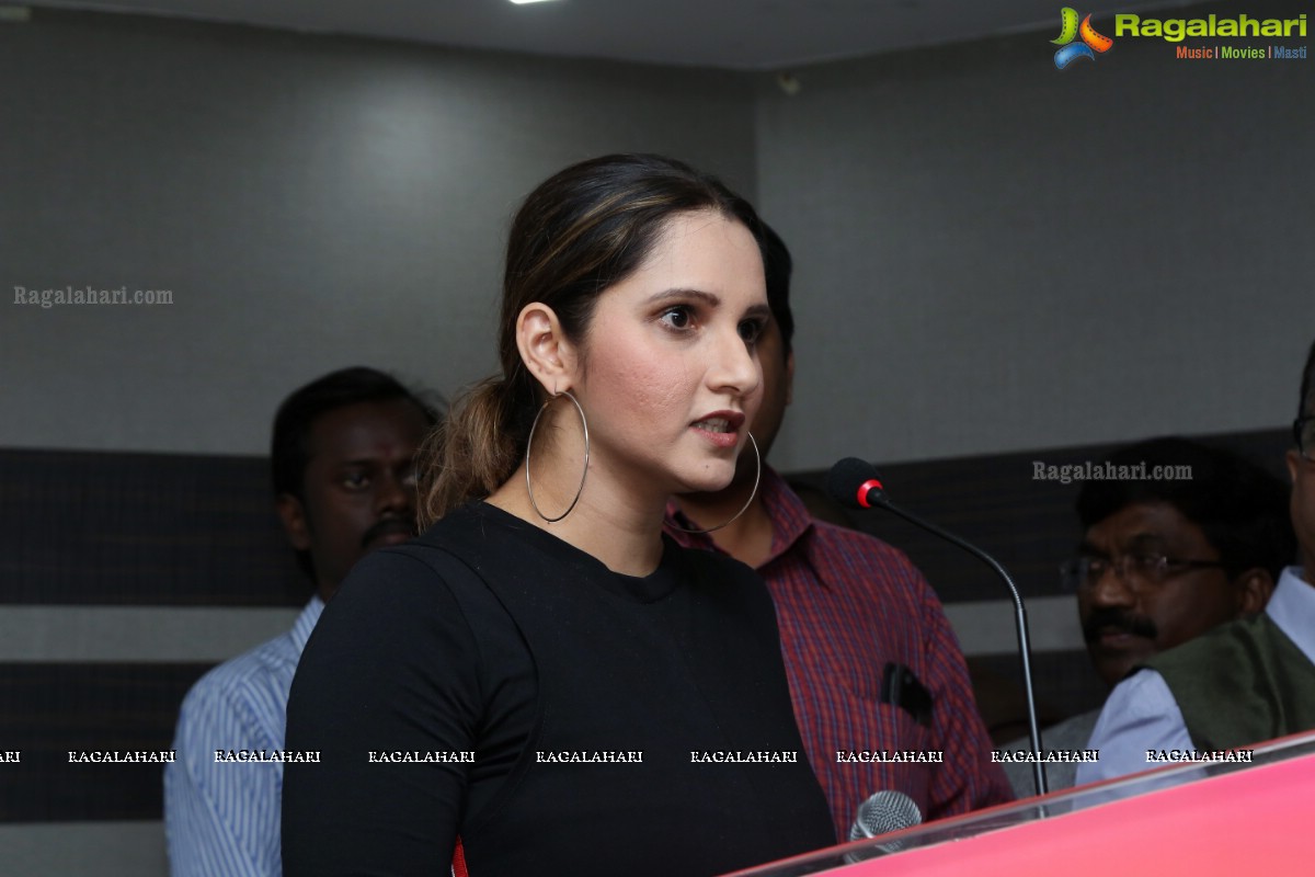 Tennis Ace Ms Sania Mirza Inaugurates Tennis Court at OMC & Valedictory of the MEGAREUNION of OSMECOS80 