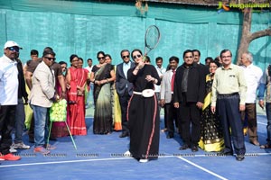 Ms Sania Mirza Inaugurates Tennis Court at OMC