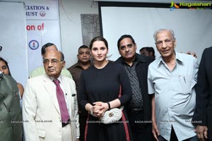 Ms Sania Mirza Inaugurates Tennis Court at OMC