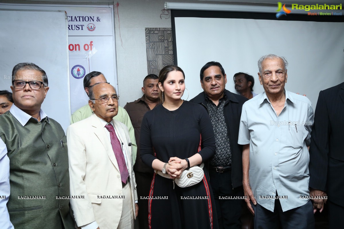 Tennis Ace Ms Sania Mirza Inaugurates Tennis Court at OMC & Valedictory of the MEGAREUNION of OSMECOS80 