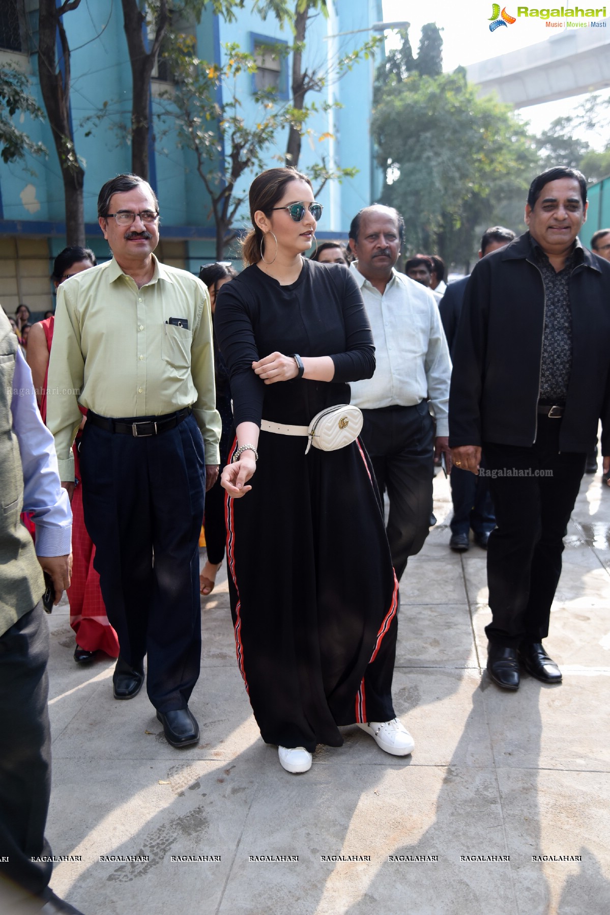 Tennis Ace Ms Sania Mirza Inaugurates Tennis Court at OMC & Valedictory of the MEGAREUNION of OSMECOS80 