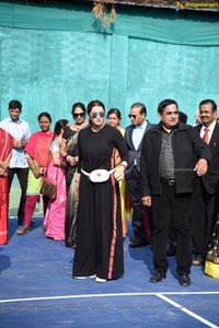 Ms Sania Mirza Inaugurates Tennis Court at OMC