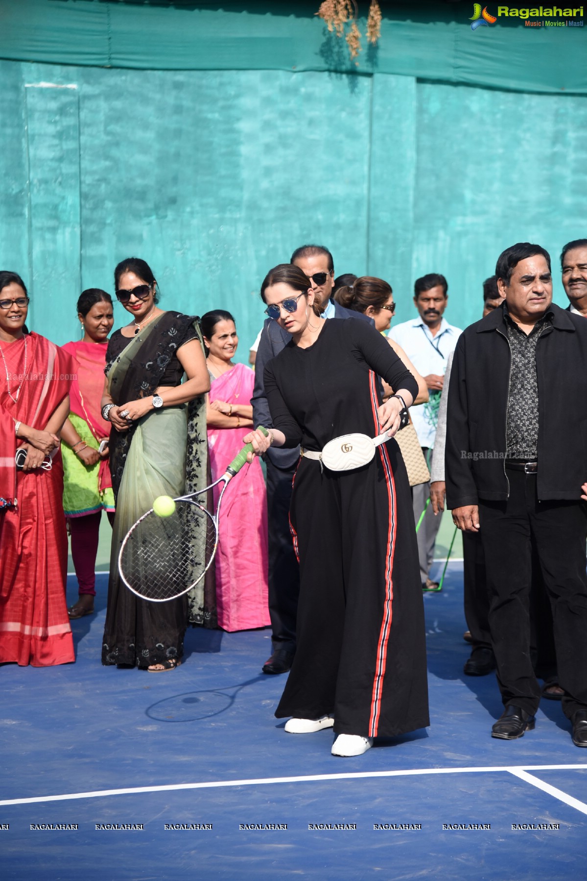 Tennis Ace Ms Sania Mirza Inaugurates Tennis Court at OMC & Valedictory of the MEGAREUNION of OSMECOS80 