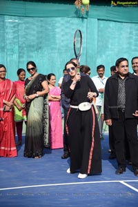 Ms Sania Mirza Inaugurates Tennis Court at OMC