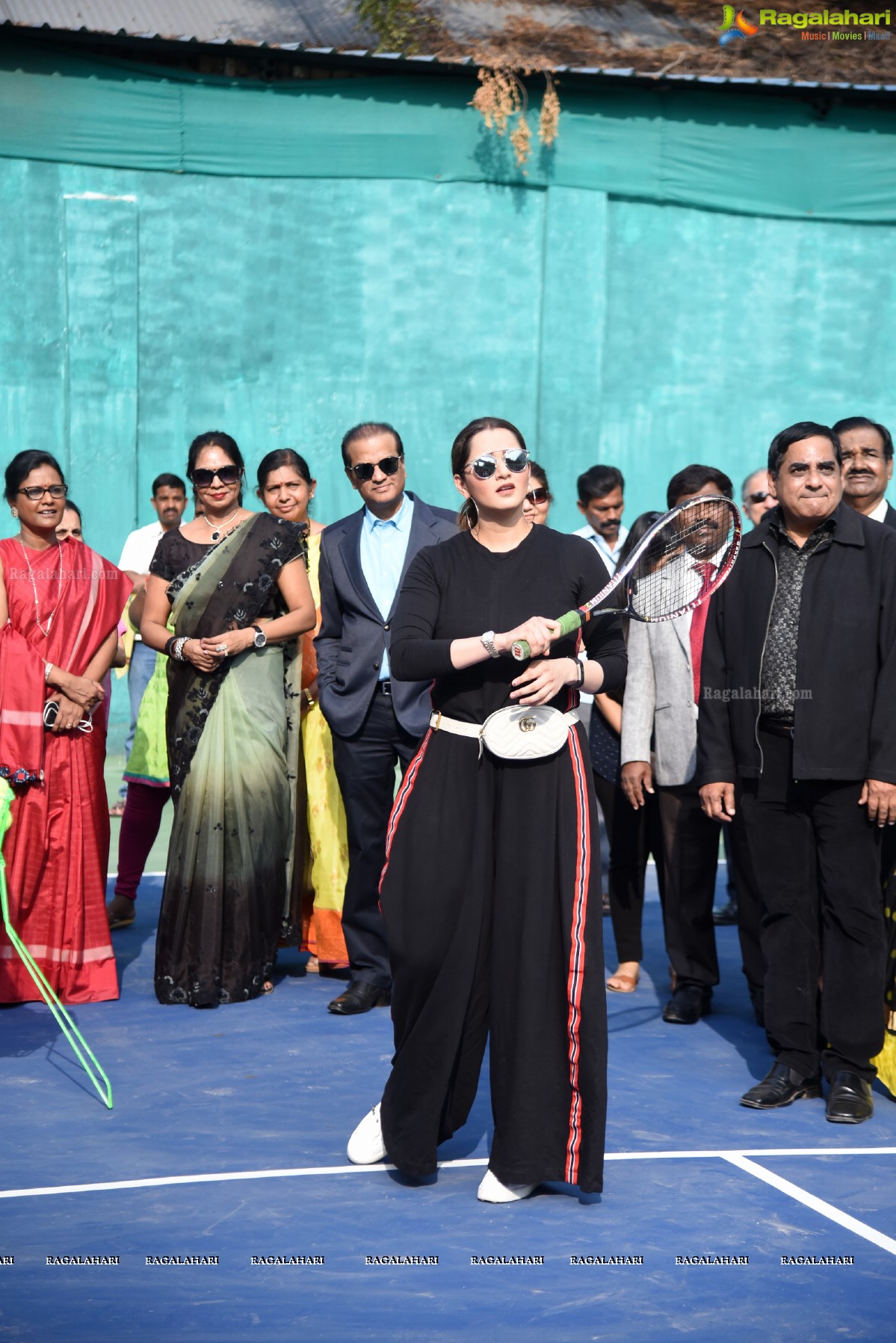 Tennis Ace Ms Sania Mirza Inaugurates Tennis Court at OMC & Valedictory of the MEGAREUNION of OSMECOS80 