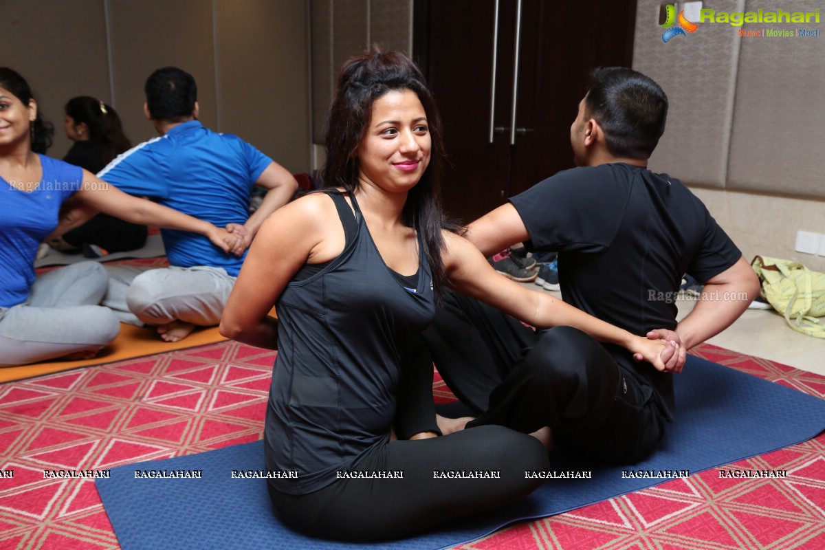 Partner Yoga - Valentine's Day Special with Rina Hindocha at Mercure, Hyderabad