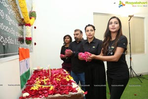 Sanjana Anne & Team Pay Candlelight Tribute To CRPF Soldiers