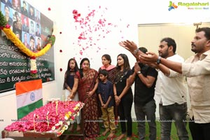 Sanjana Anne & Team Pay Candlelight Tribute To CRPF Soldiers