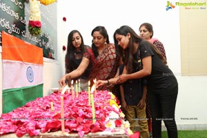 Sanjana Anne & Team Pay Candlelight Tribute To CRPF Soldiers