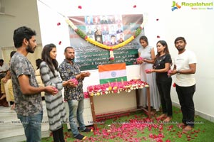 Sanjana Anne & Team Pay Candlelight Tribute To CRPF Soldiers