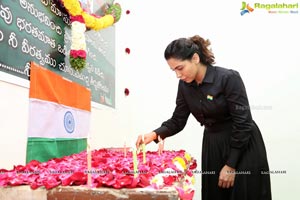 Sanjana Anne & Team Pay Candlelight Tribute To CRPF Soldiers