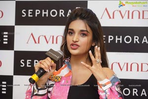 Nidhhi Agerwal Launches Sephora In Hyderabad