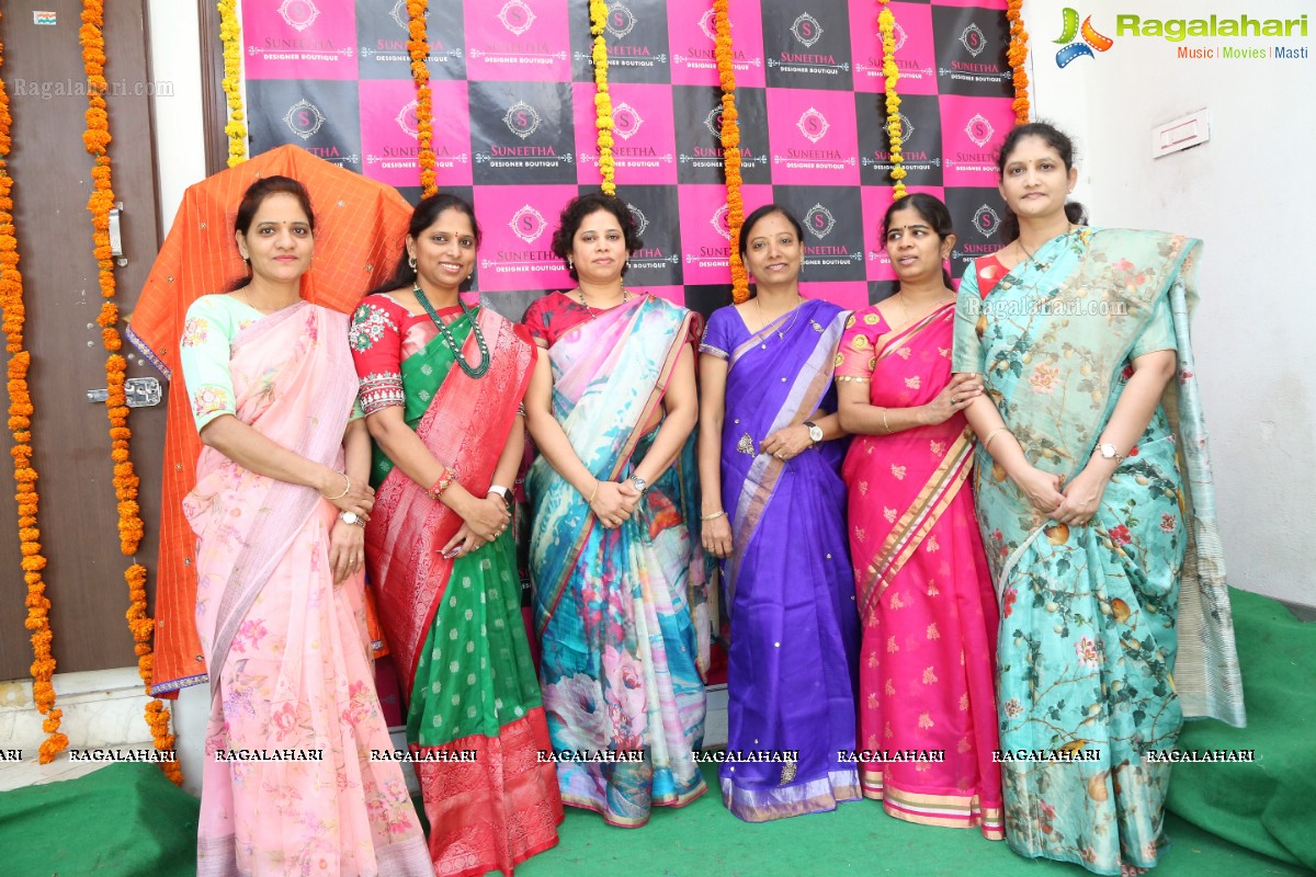 Suneetha Designer Boutique Anniversary Exhibition & Sale at Avanthi Nagar, Hyderguda, Hyderabad