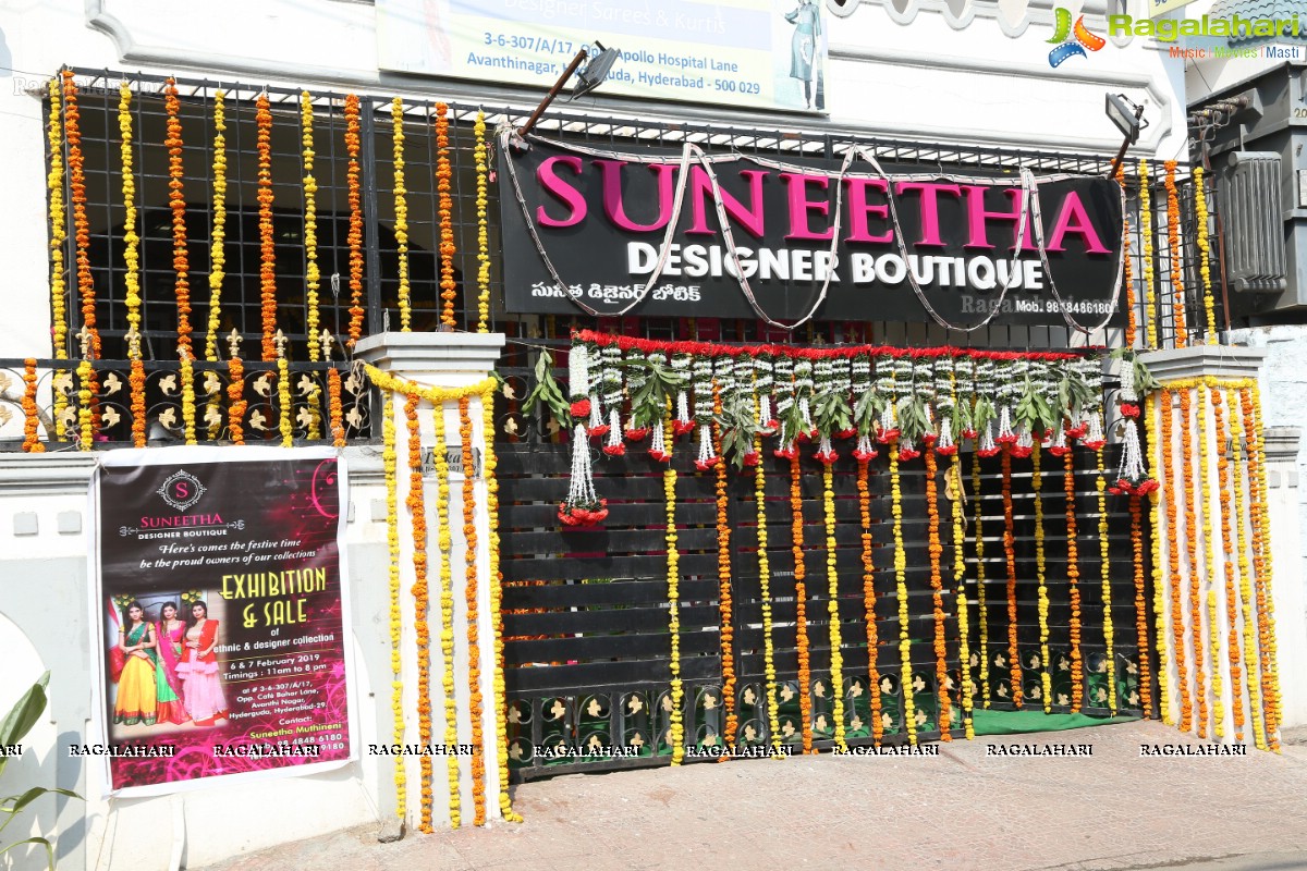 Suneetha Designer Boutique Anniversary Exhibition & Sale at Avanthi Nagar, Hyderguda, Hyderabad