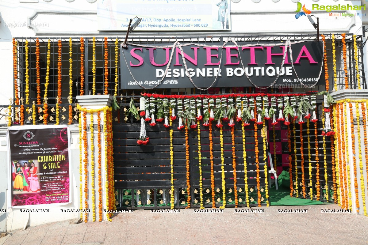 Suneetha Designer Boutique Anniversary Exhibition & Sale at Avanthi Nagar, Hyderguda, Hyderabad