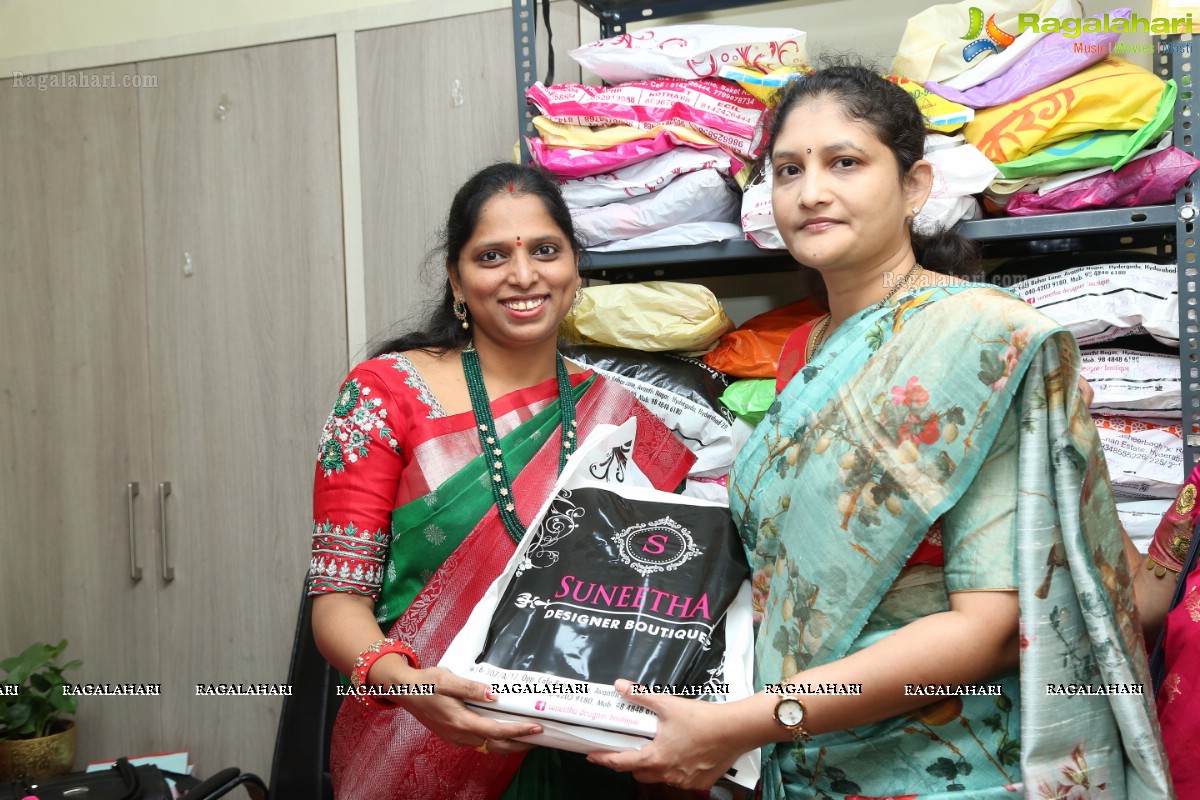 Suneetha Designer Boutique Anniversary Exhibition & Sale at Avanthi Nagar, Hyderguda, Hyderabad