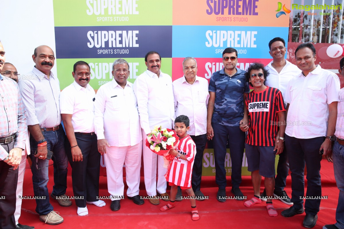 TRS MLA- Arekapudi Gandhi Inaugurates Supreme Sports Studio at Serilingampally, Hyderabad