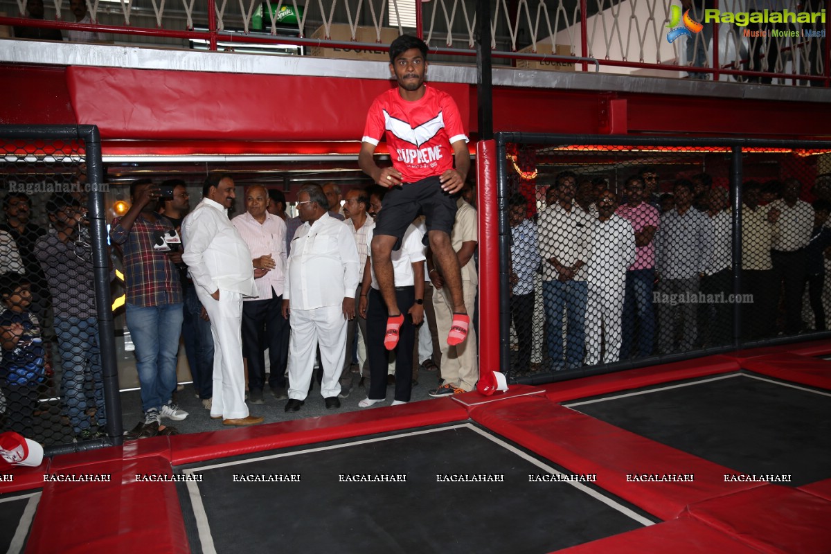 TRS MLA- Arekapudi Gandhi Inaugurates Supreme Sports Studio at Serilingampally, Hyderabad