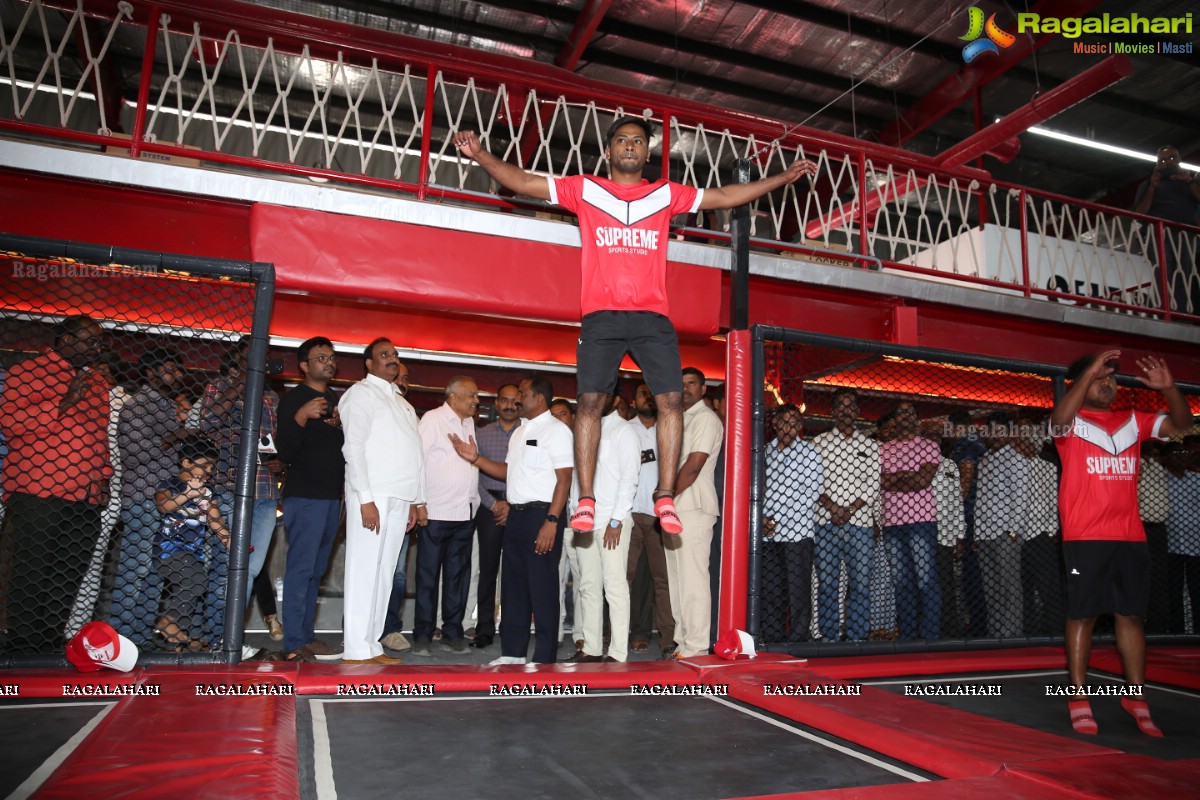 TRS MLA- Arekapudi Gandhi Inaugurates Supreme Sports Studio at Serilingampally, Hyderabad