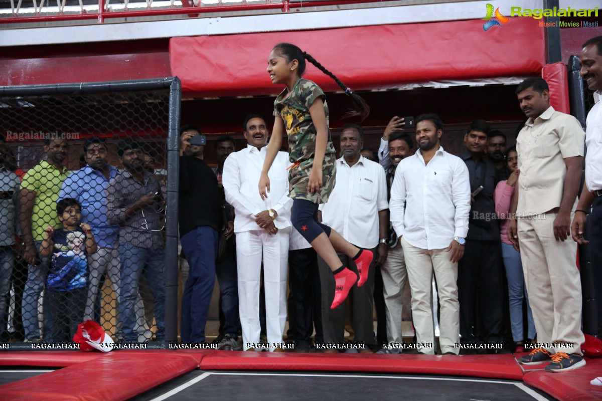 TRS MLA- Arekapudi Gandhi Inaugurates Supreme Sports Studio at Serilingampally, Hyderabad