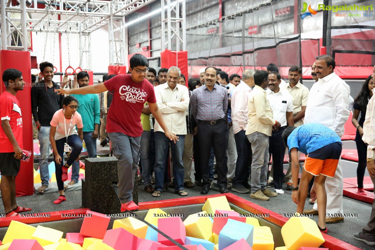 TRS MLA- Arekapudi Gandhi Inaugurates Supreme Sports Studio at Serilingampally, Hyderabad