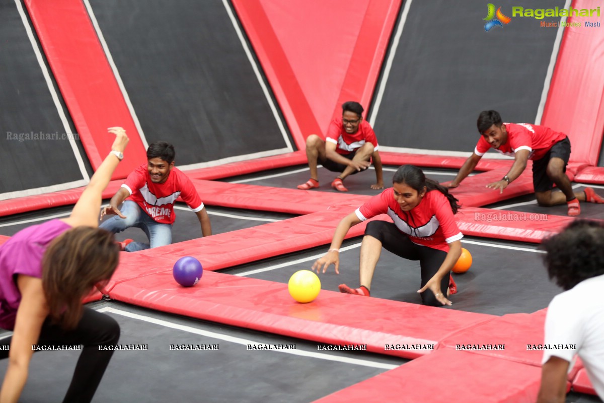 Supreme Sports Studio Opens Its World Class Trampoline Park at Serilingapally