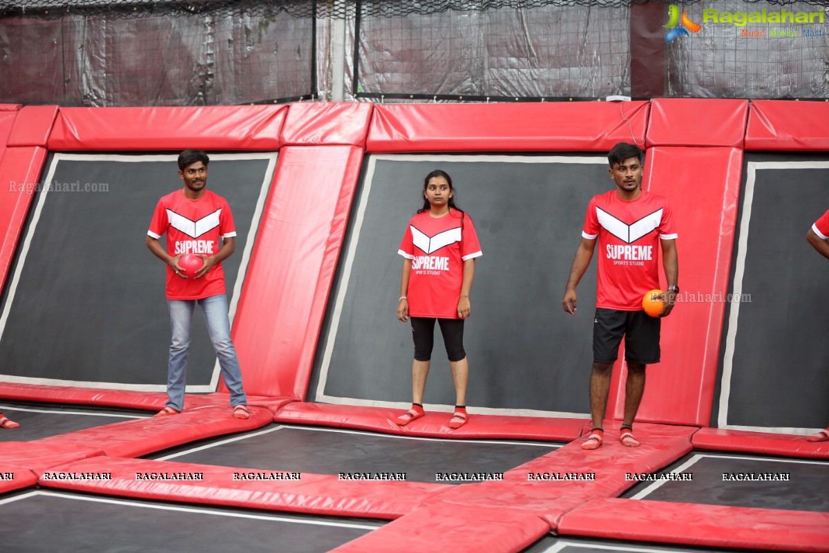 Supreme Sports Studio Opens Its World Class Trampoline Park at Serilingapally