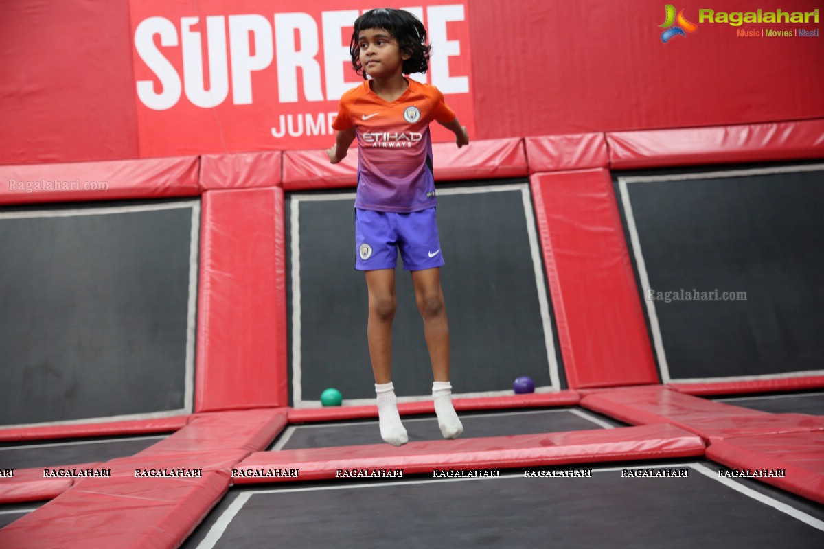 Supreme Sports Studio Opens Its World Class Trampoline Park at Serilingapally