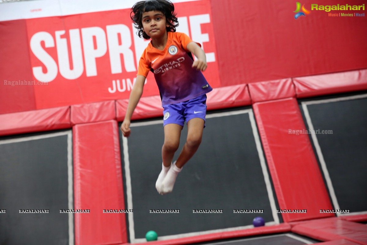 Supreme Sports Studio Opens Its World Class Trampoline Park at Serilingapally