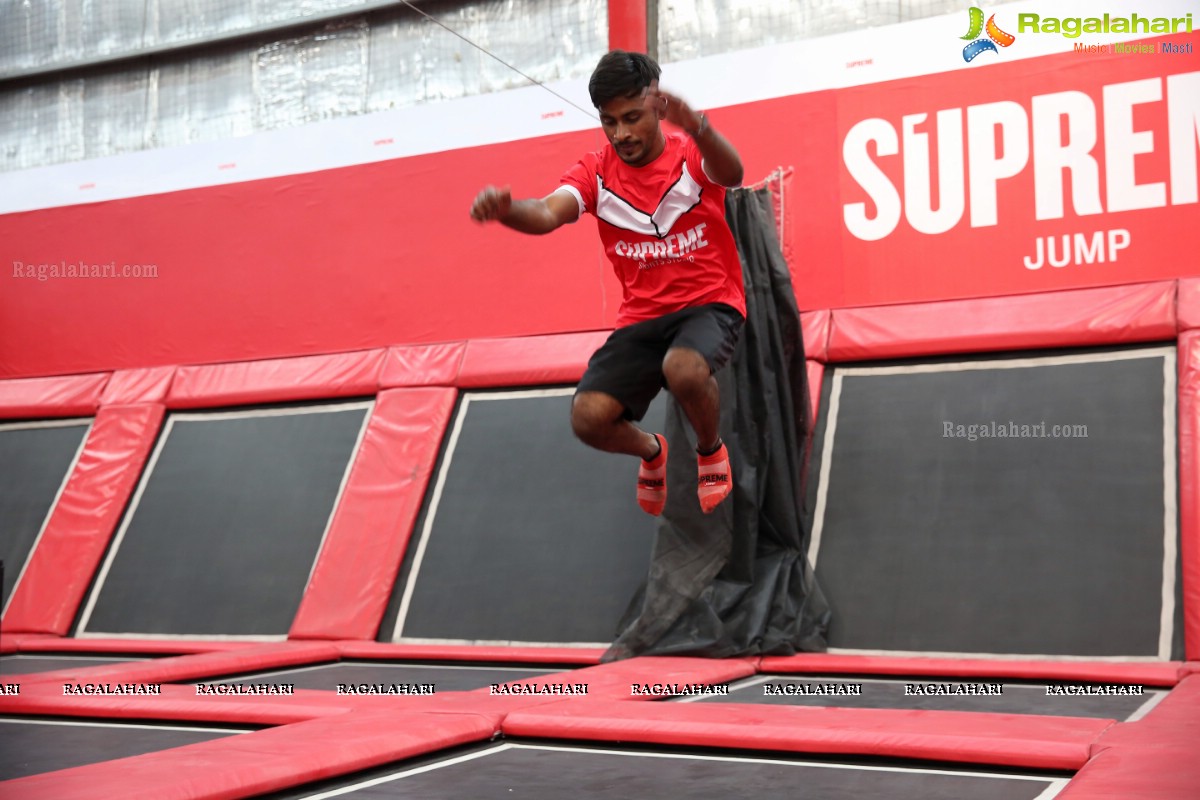 Supreme Sports Studio Opens Its World Class Trampoline Park at Serilingapally