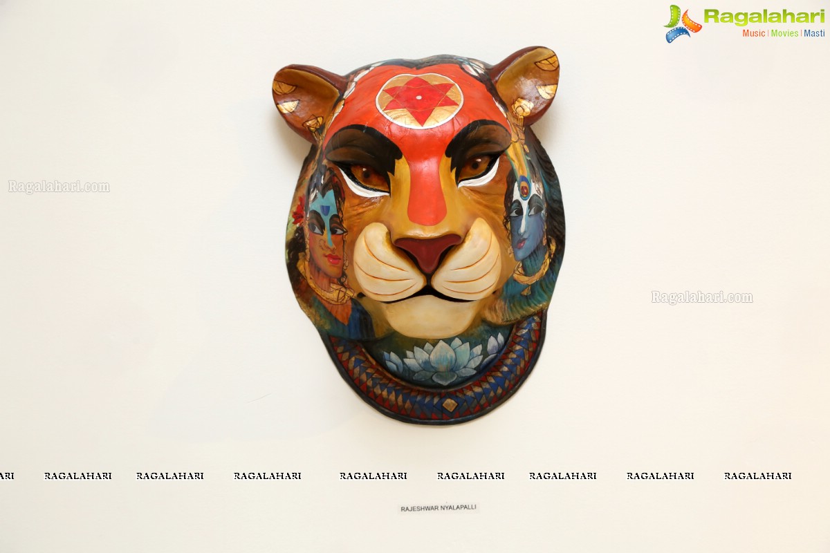 Tiger - Curated by Fawad Tamkanat at Chitramayee State Art Gallery