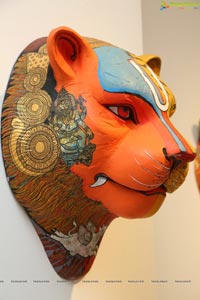 Tiger - Curated by Fawad Tamkanat at State Art Gallery