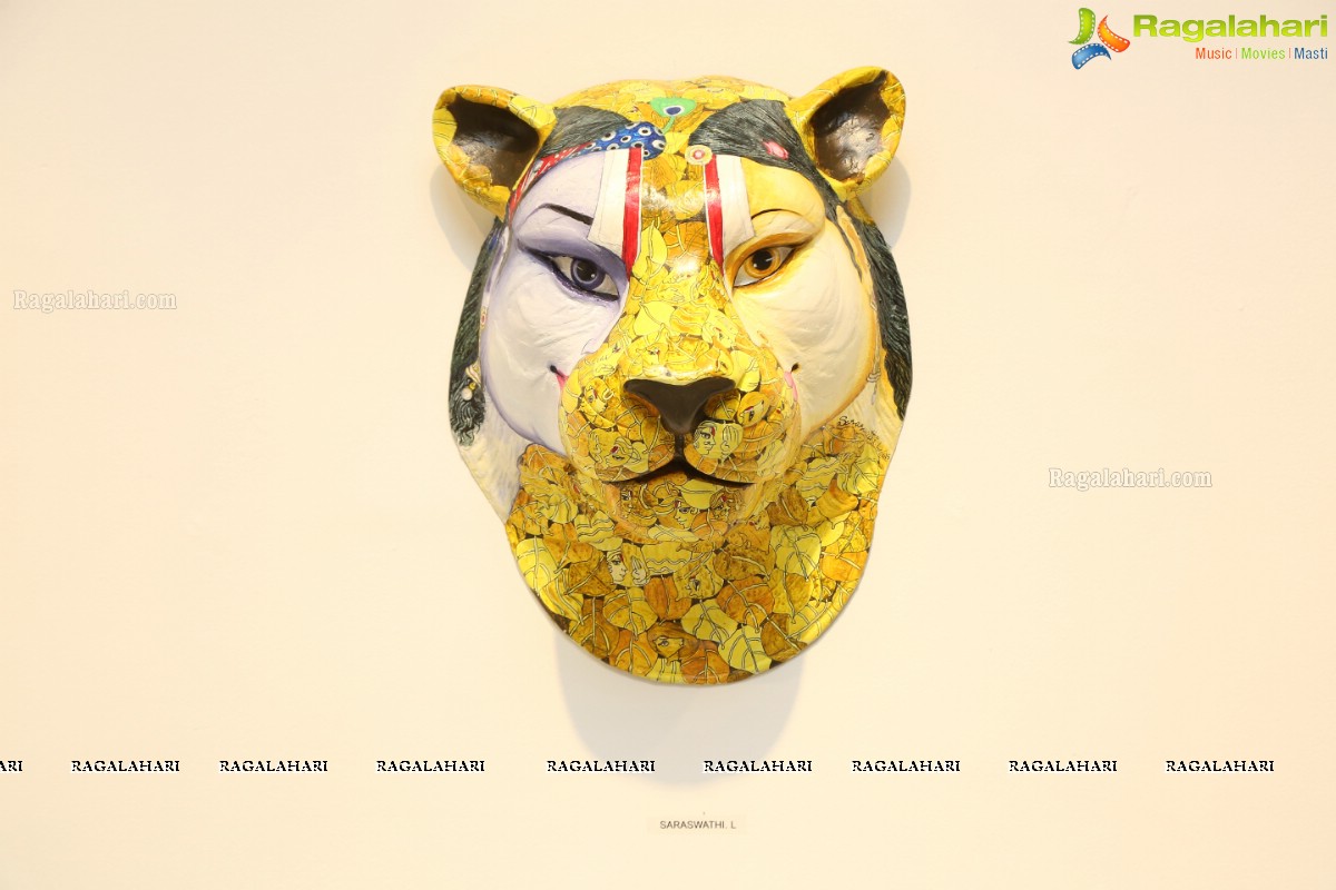 Tiger - Curated by Fawad Tamkanat at Chitramayee State Art Gallery